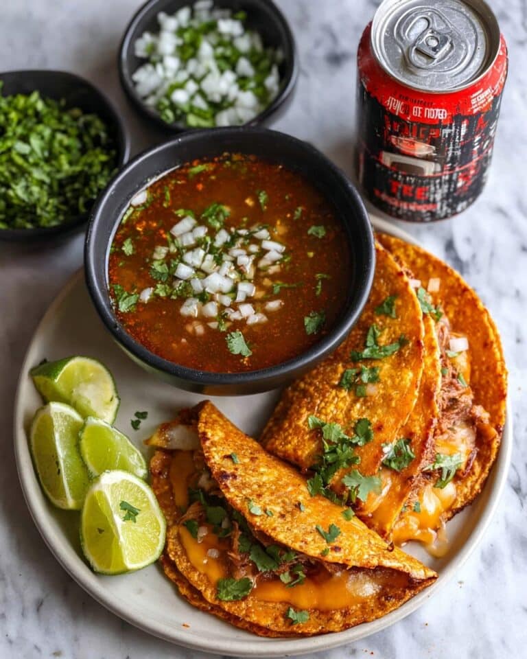 Authentic Birria de Res with Crispy Quesatacos Recipe