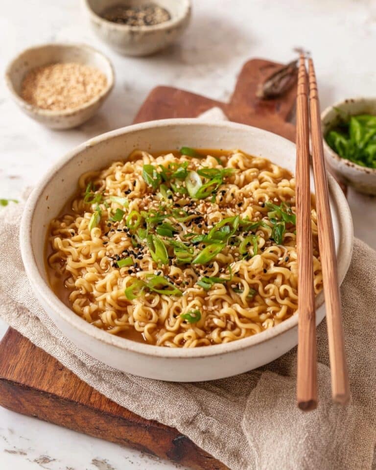 Peanut Butter Ramen Recipe