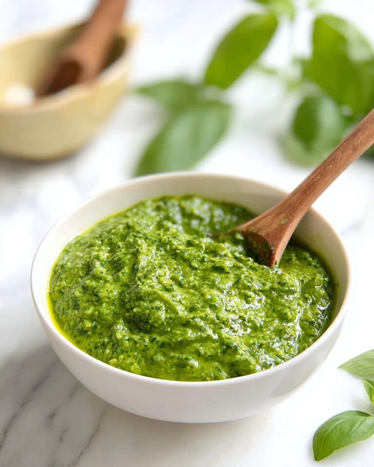 Easy Vegan Pesto (10 Mins) Recipe