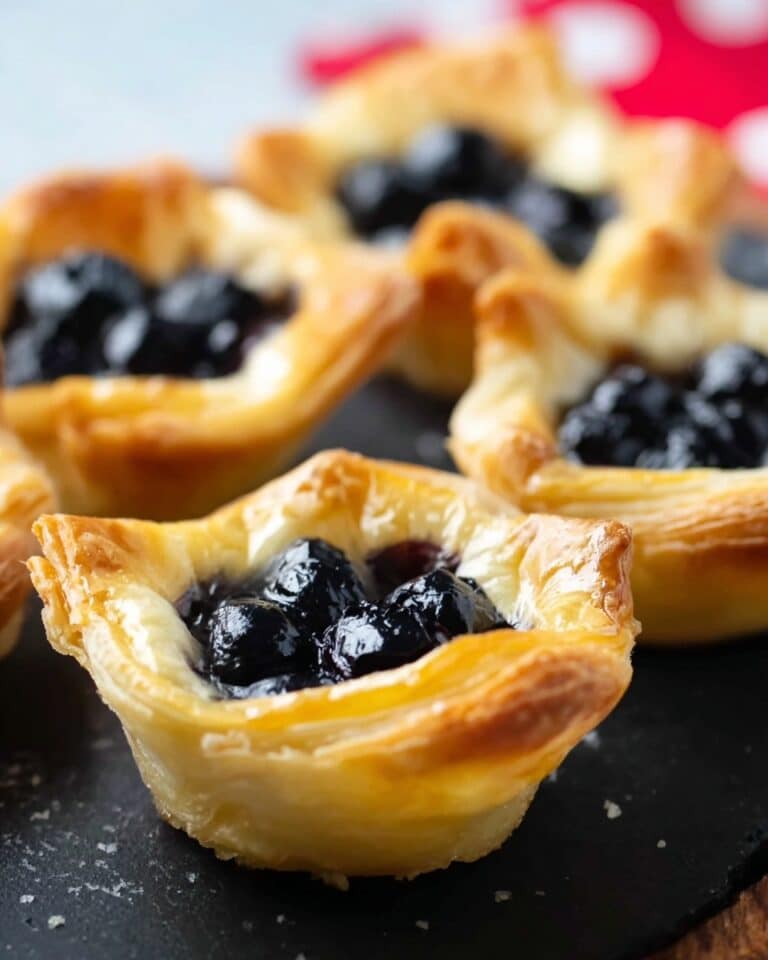 Blueberry Mini Brie Bites Recipe