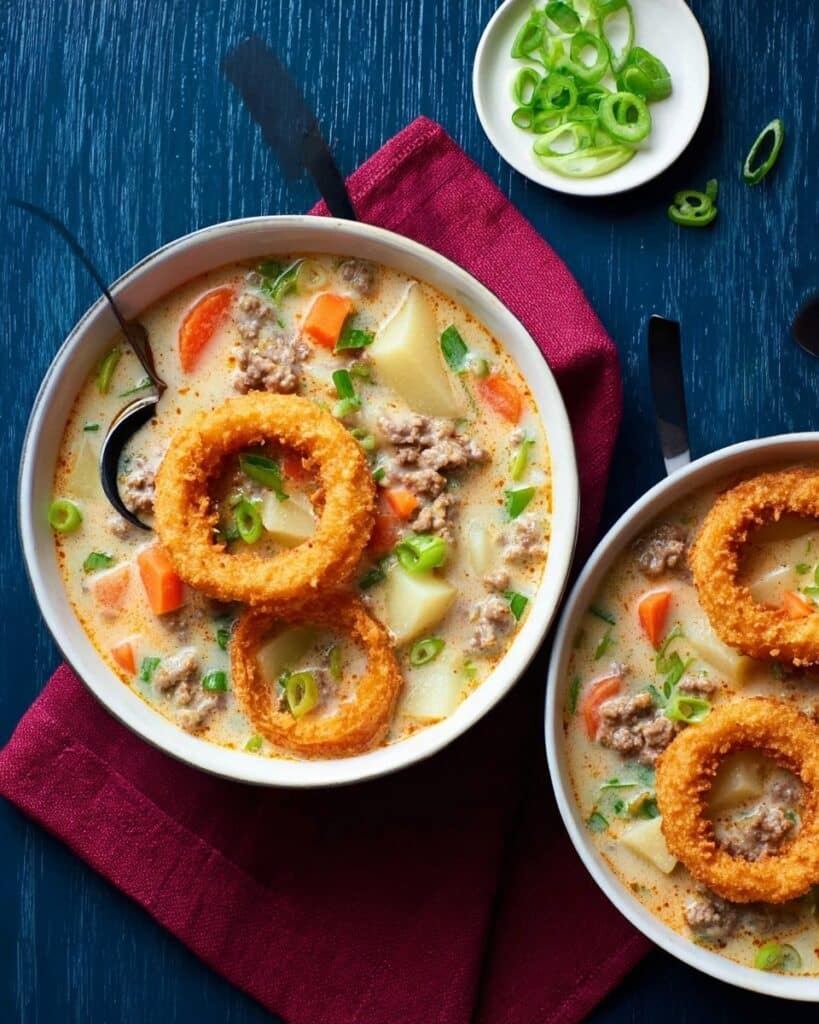 Cheeseburger Soup Recipe