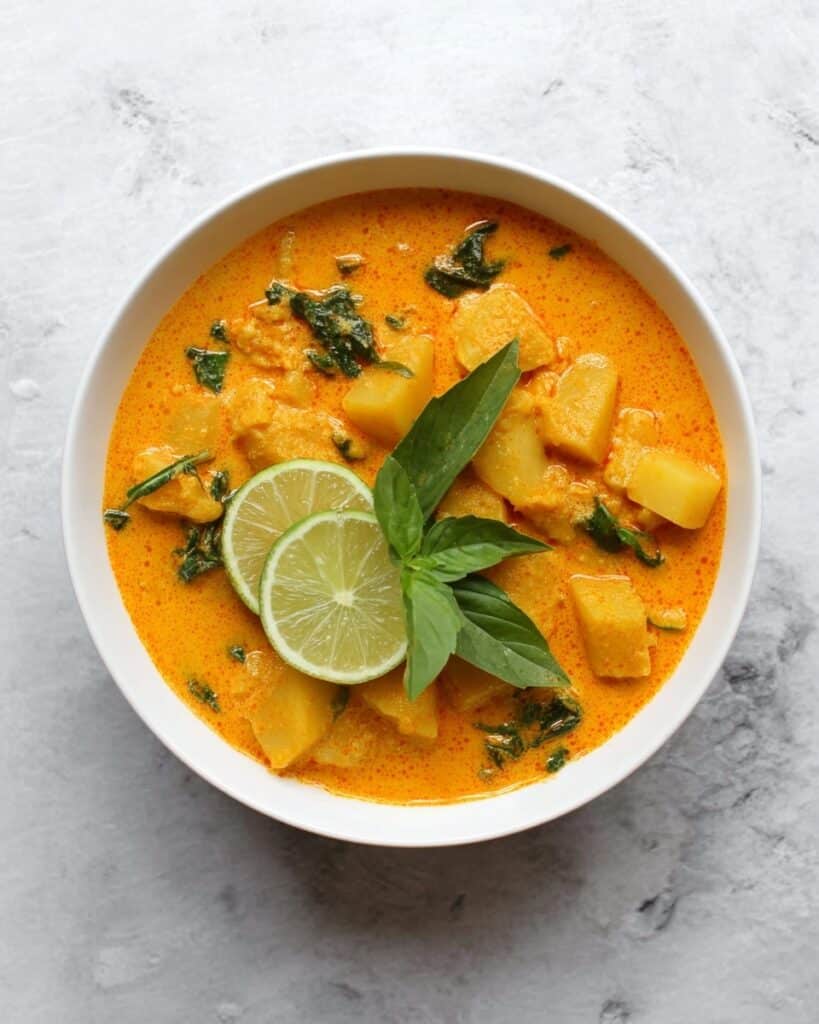 Vegan Red Lentil Sweet Potato Curry Recipe