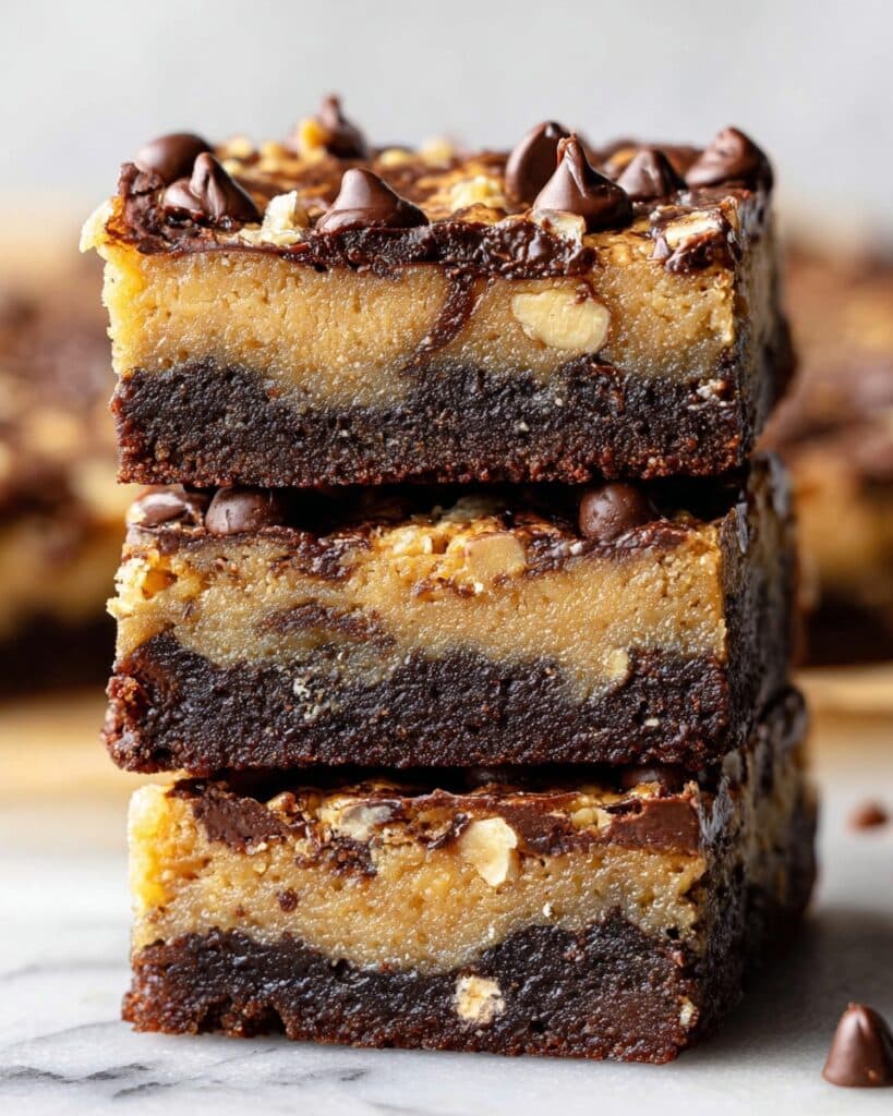 Greek Yogurt Blondie Brownies Recipe