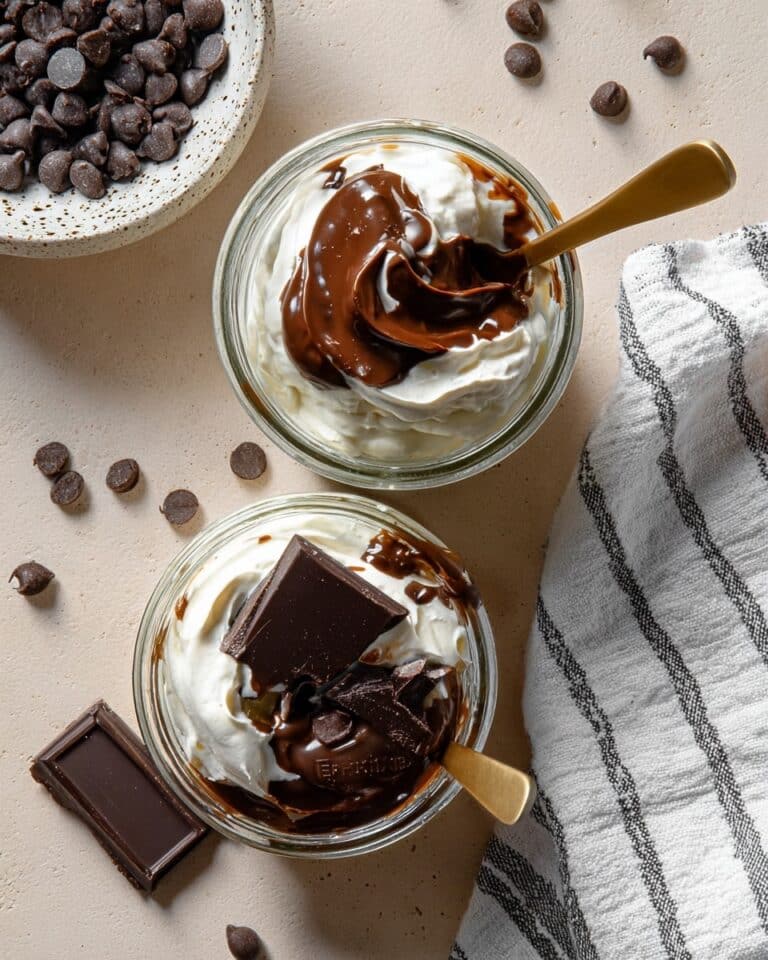 Easy Chocolate & Peanut Butter Greek Yogurt Dessert Cups Recipe