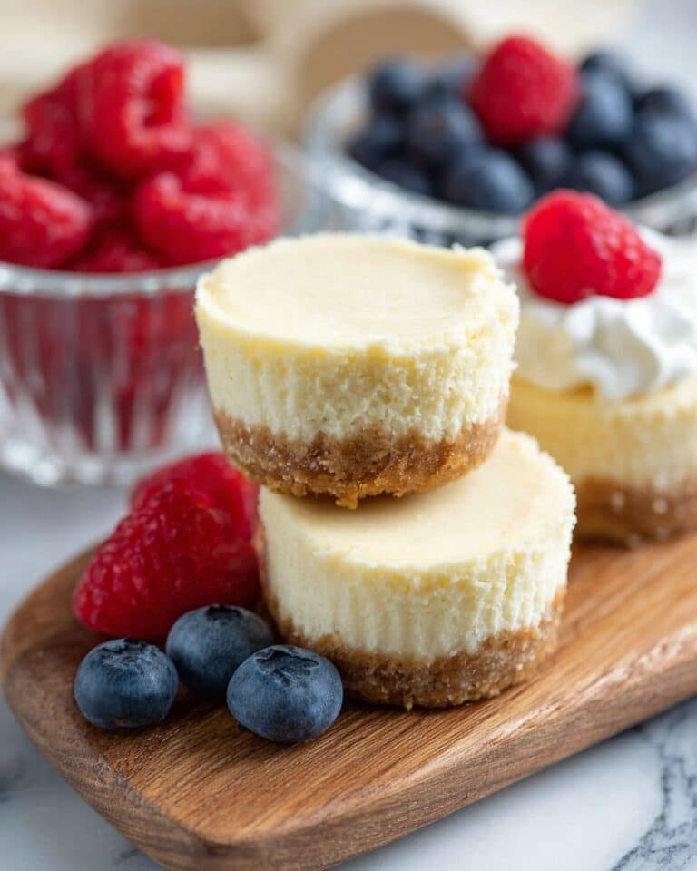 Easy Mini Cheesecake Recipe