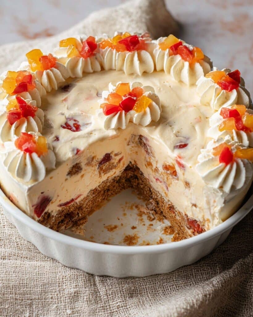 Light and Fruity Peach Tiramisu Recipe