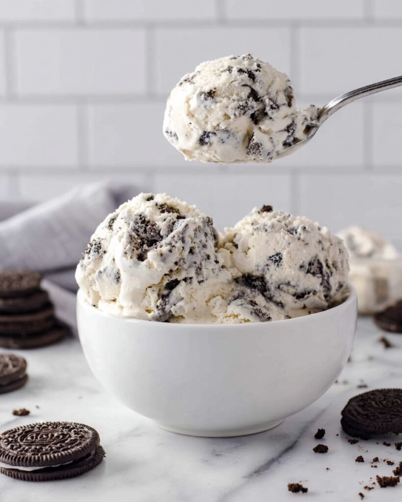 Cookies and Cream Ice Cream Recipe