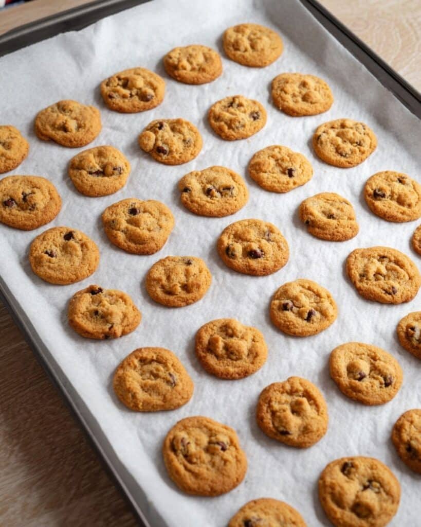 Mini Egg Yolk Chocolate Chip Cookies Recipe