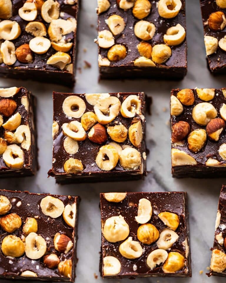 Vegan Nutty Chocolate Fudge Recipe