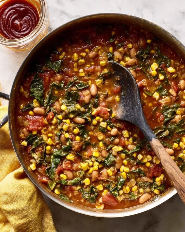 BBQ Beans and Greens Recipe