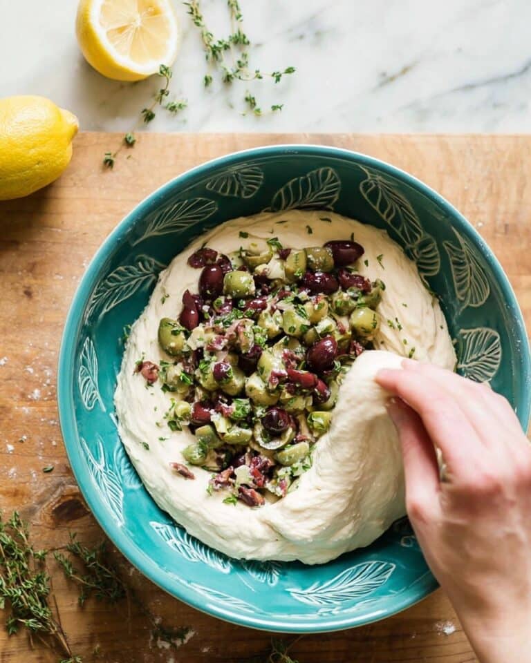 How To Add Fillings to Sourdough: Easy Olive Sourdough Bread Recipe