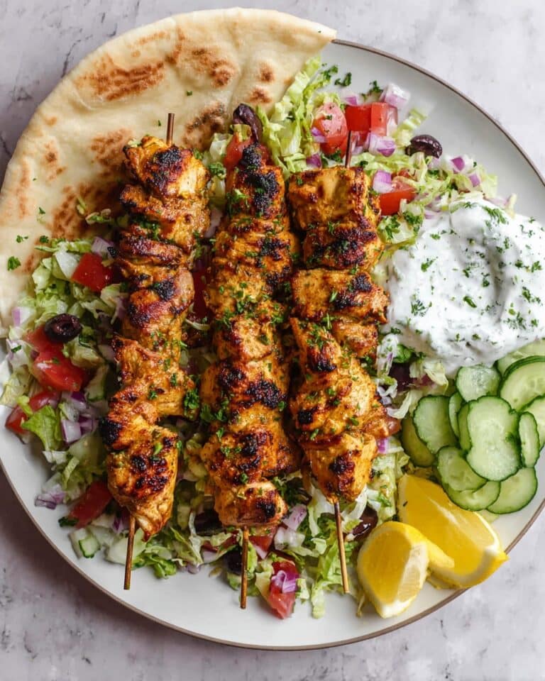 Greek Chicken Souvlaki Recipe