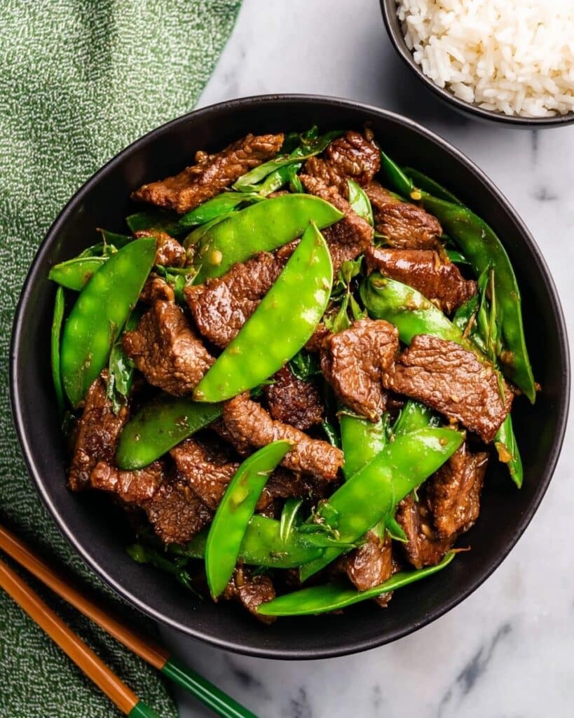 Beef with Snow Peas Recipe