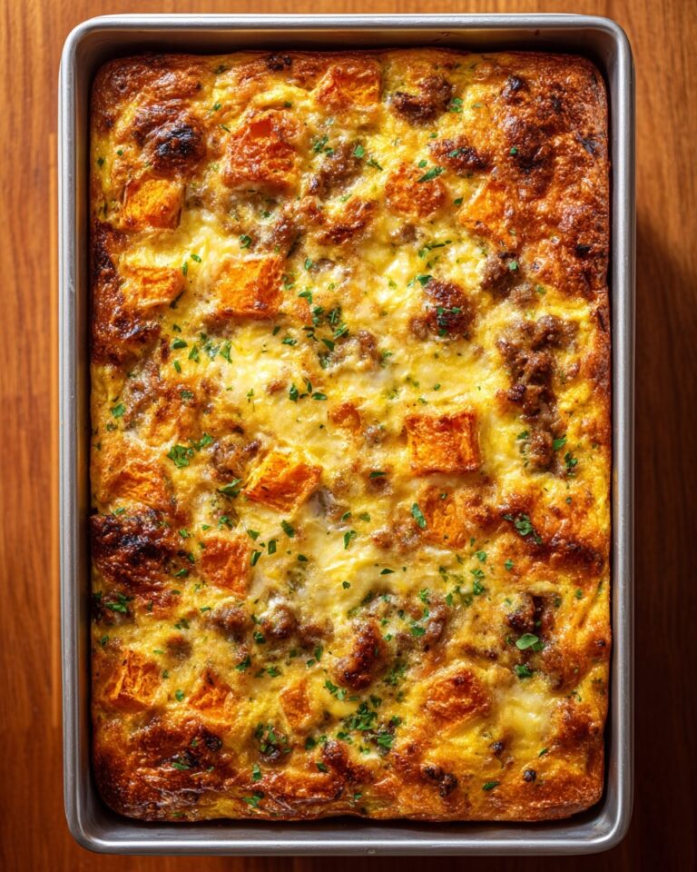 Easy Sweet Potato Egg Casserole Recipe