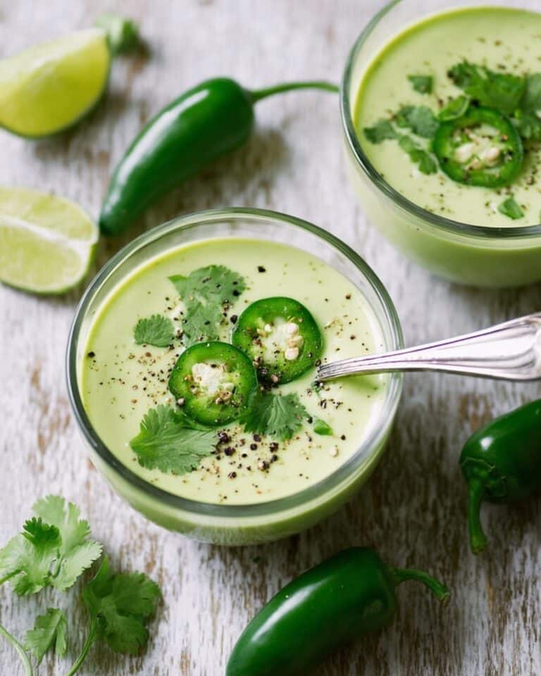 Cream of Jalapeño Soup Recipe