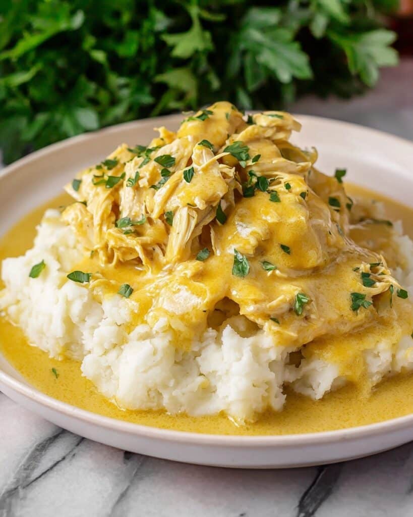 Crock Pot Chicken and Gravy Recipe