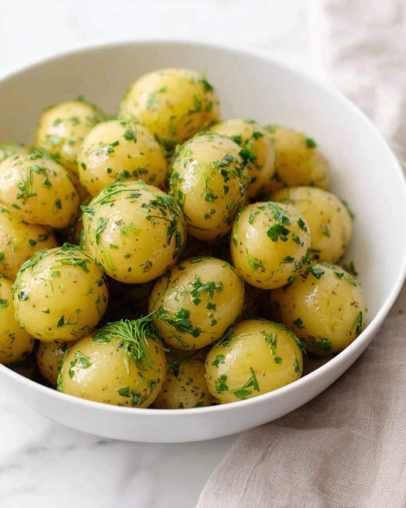 Buttery Swedish Dill Potatoes (Färskpotatis med Dill) Recipe