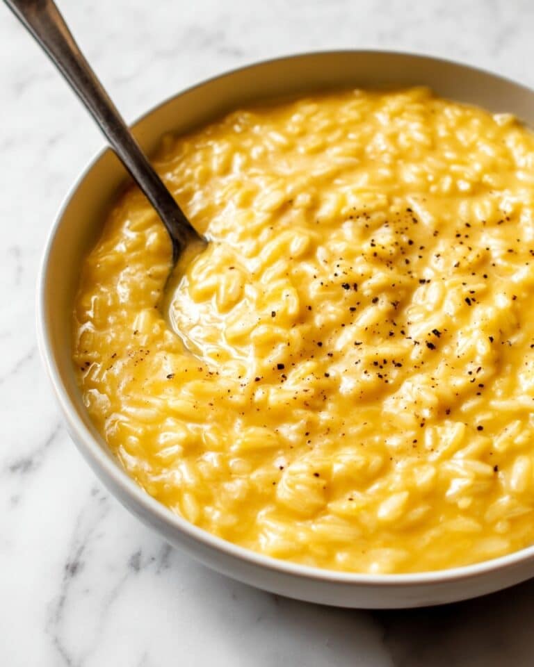 One Pot Cheesy Orzo Recipe