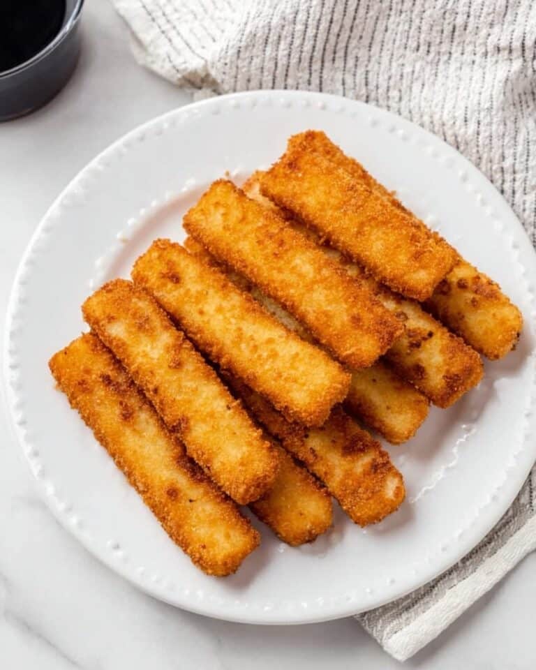 Crispy Air Fryer Fish Sticks Recipe