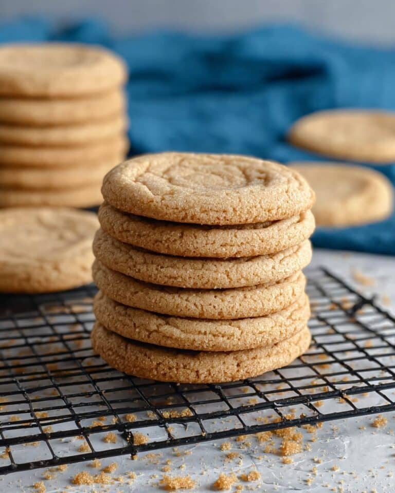 Thin and Chewy Brown Sugar Cookies Recipe