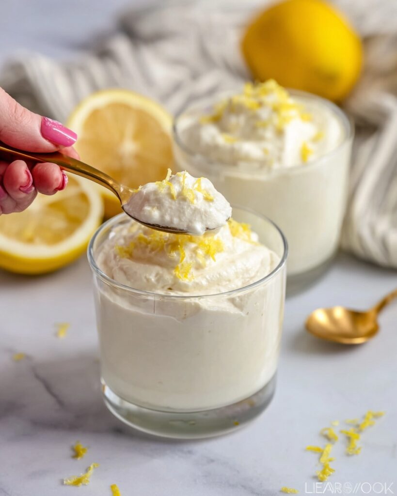 Cottage Cheese Lemon Mousse Recipe