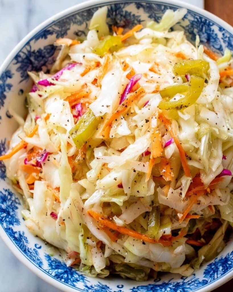 Sweet Vinegar Coleslaw Recipe