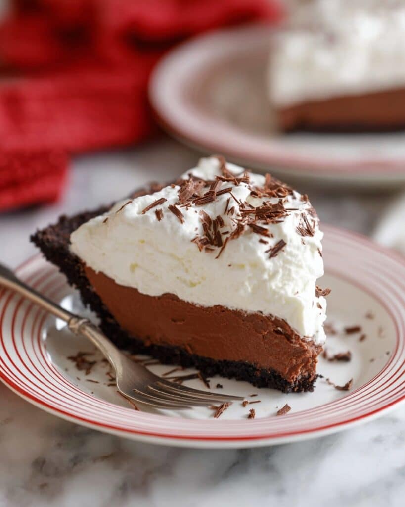 No Bake Chocolate Pie With Only 5 Ingredients Recipe