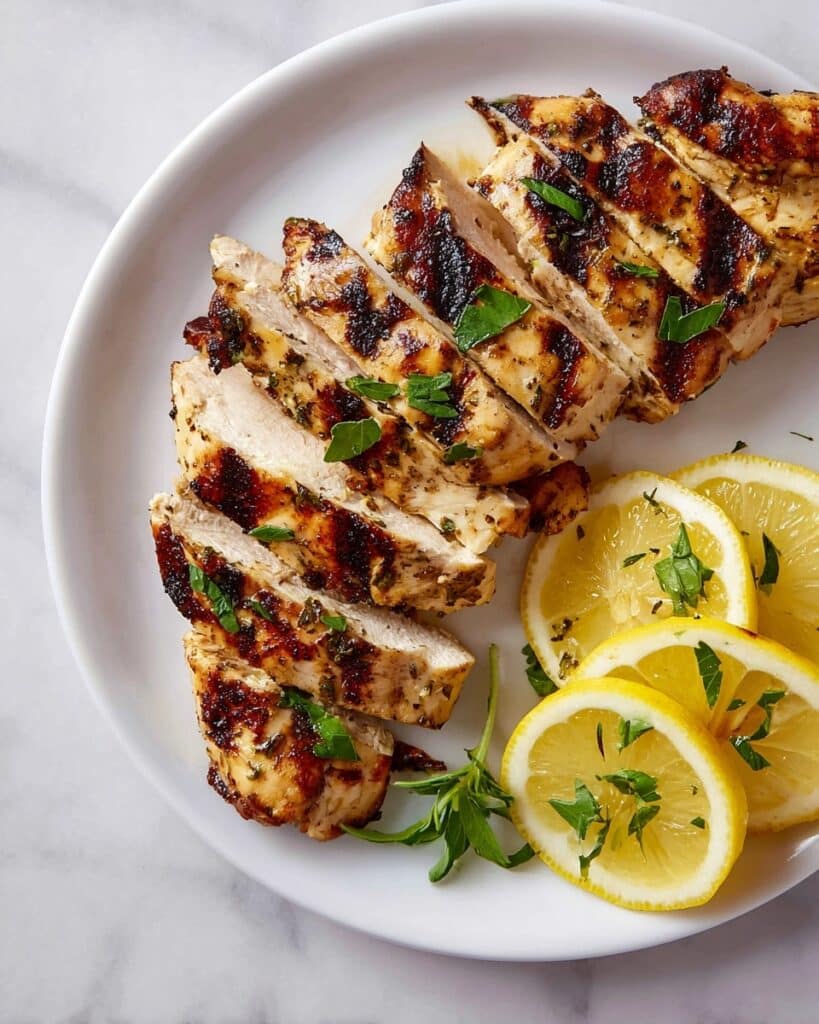 Greek Lemon Chicken with Yogurt Marinade Recipe