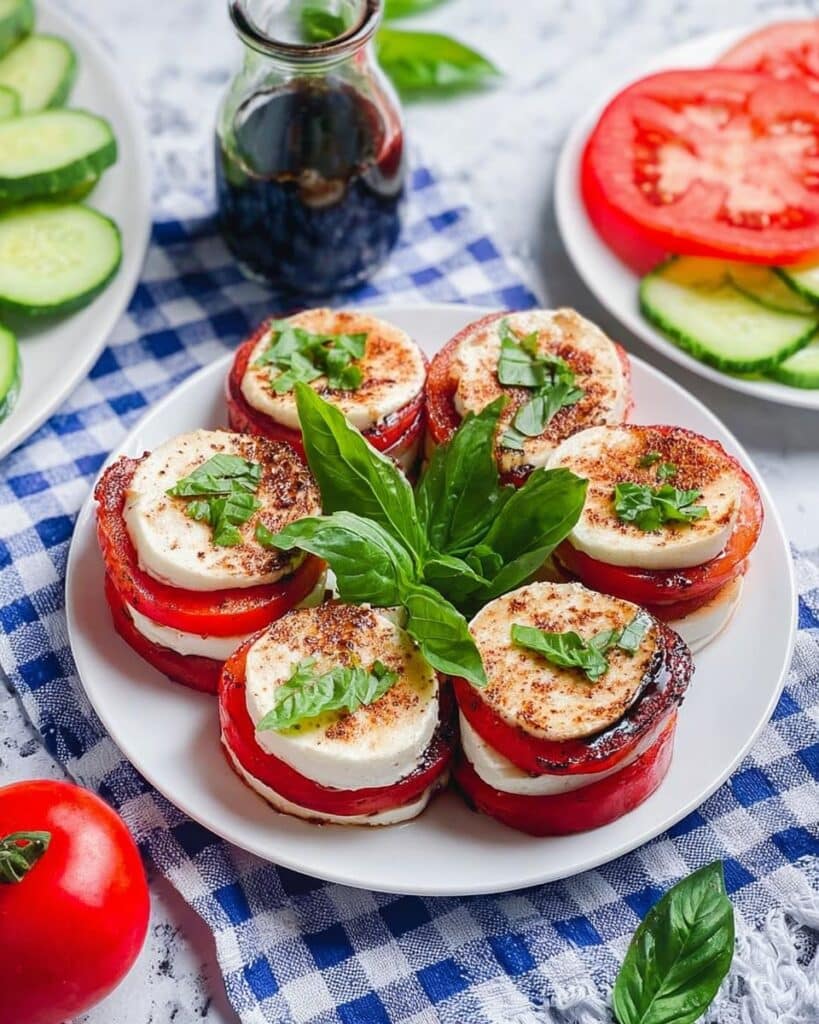 Caprese Salad With Balsamic Vinegar Reduction Recipe