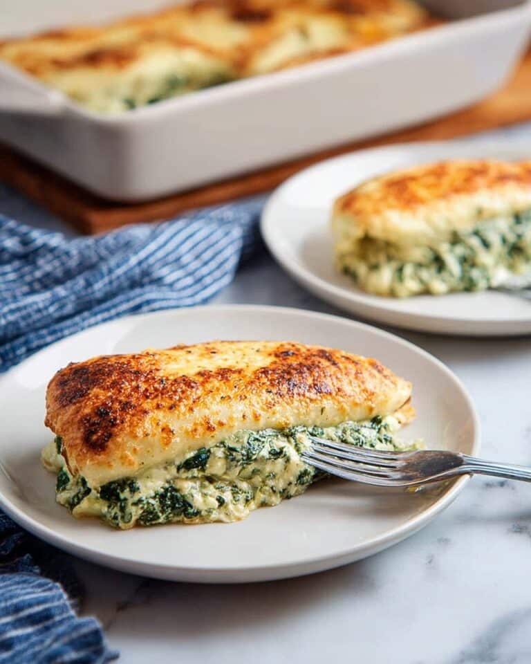 Spinach Stuffed Chicken Breasts Recipe