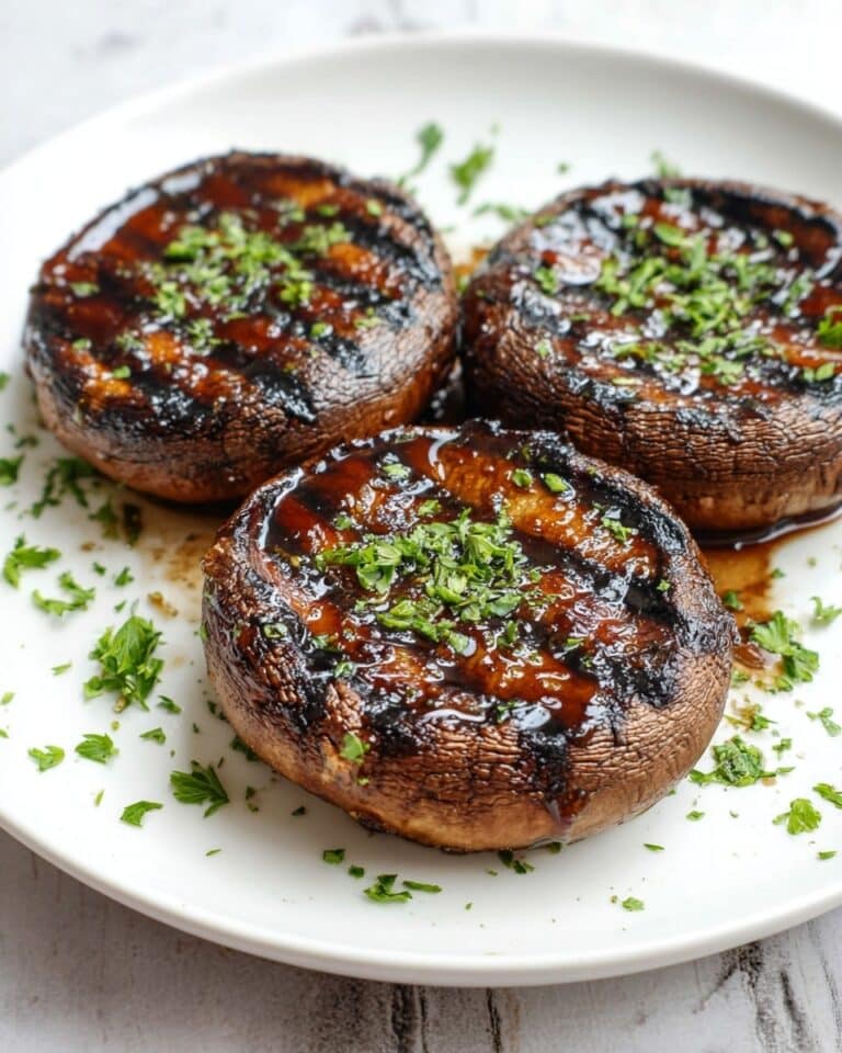 Balsamic Grilled Portobello Mushrooms Recipe