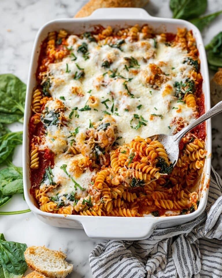 Dump-and-Bake White Bean Pasta Recipe