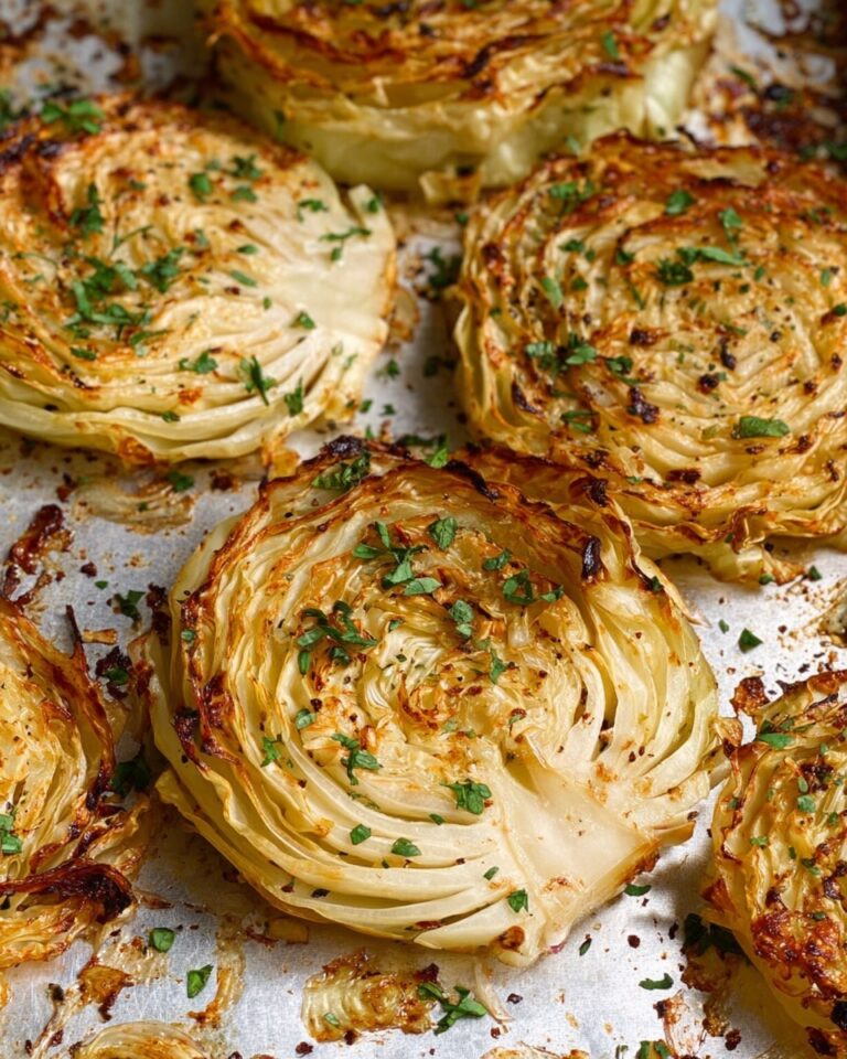 Roasted Cabbage Steaks Recipe