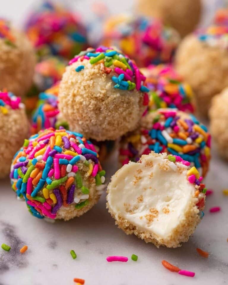 No Bake Cheesecake Balls Recipe