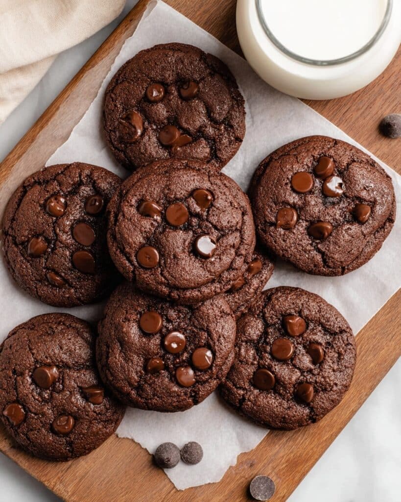 Easy Chocolate Cake Mix Cookies Recipe