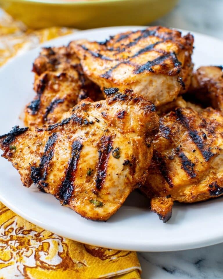 BBQ Mayo Marinated Grilled Chicken Recipe