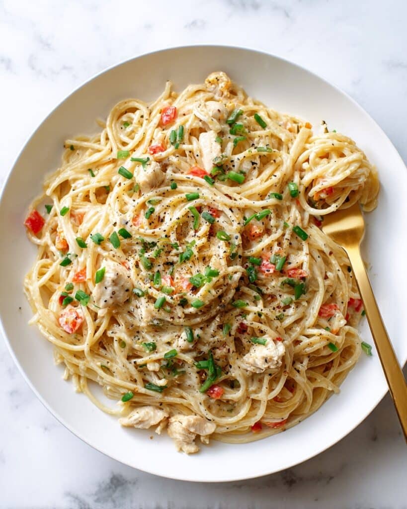 Chicken Spaghetti with Rotel Recipe
