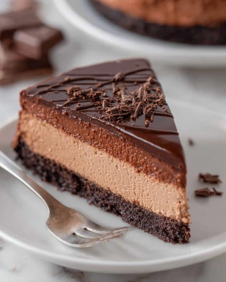 No Bake Chocolate Cheesecake Recipe