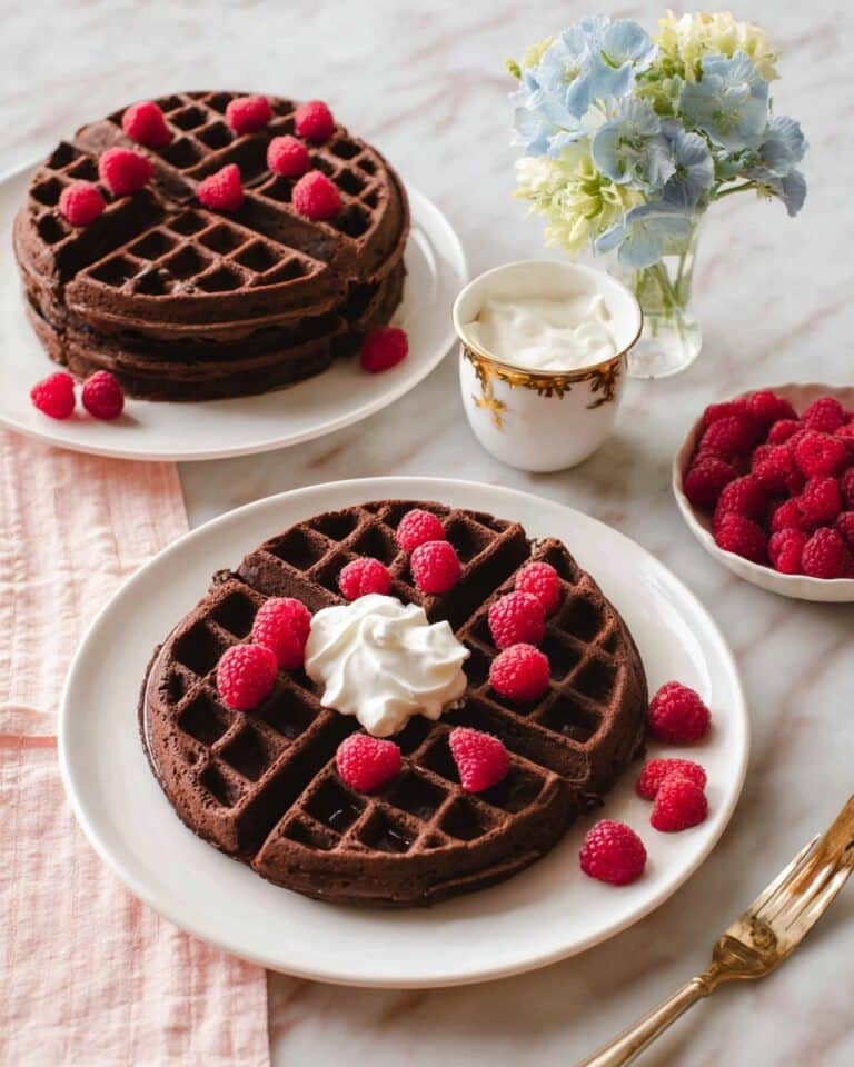 Chocolate Waffles Recipe