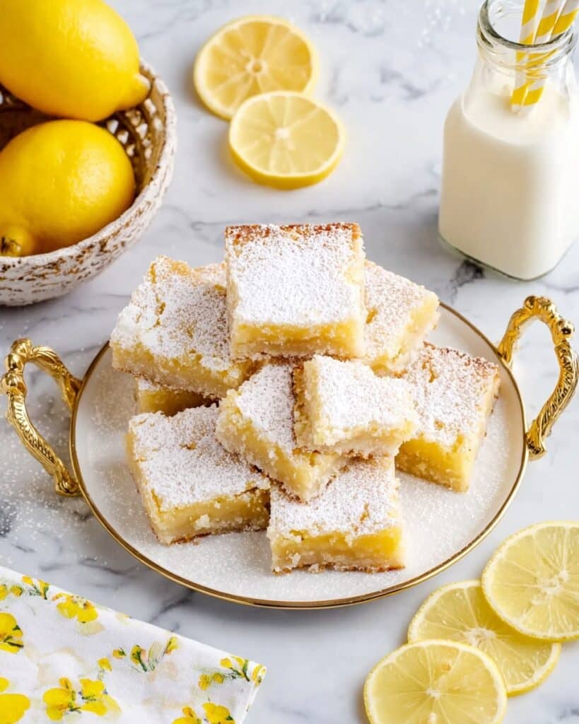 Lemon Bars with Cake Mix Recipe