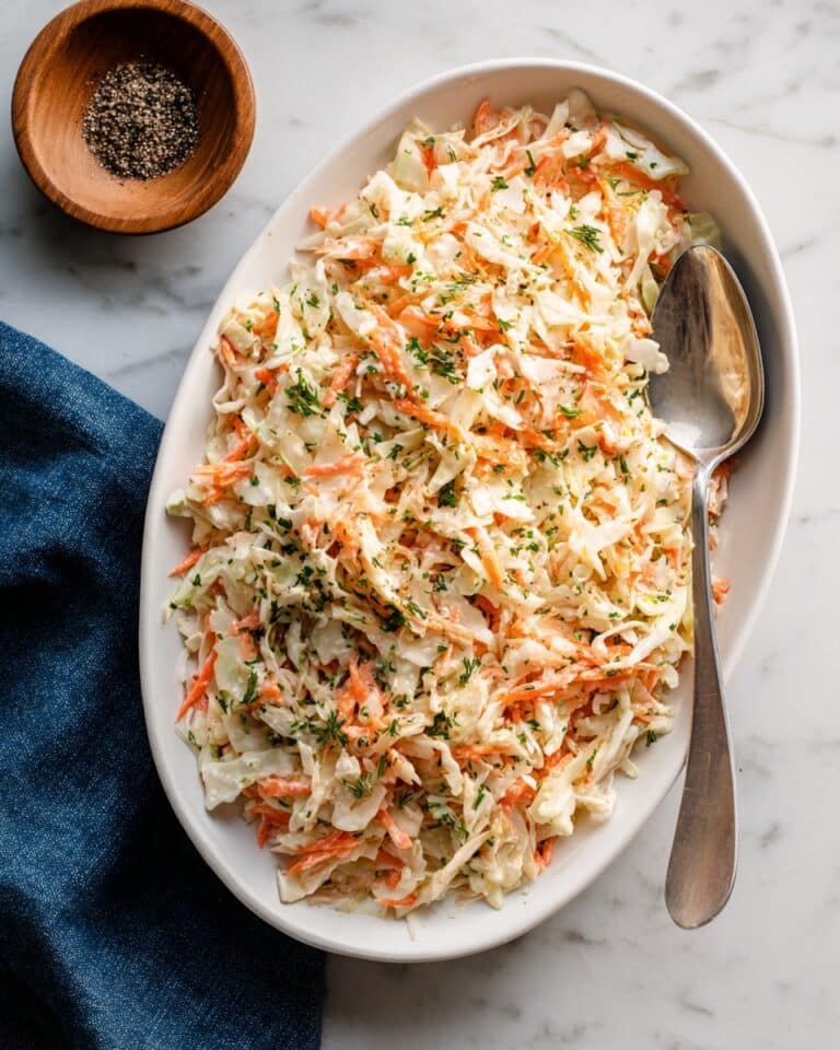 Classic Creamy Coleslaw Recipe