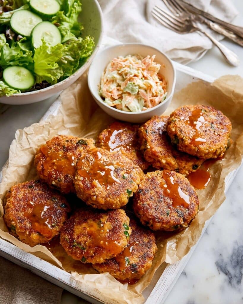 Chickpea Fritters with Lemon, Parmesan, and Spices Recipe