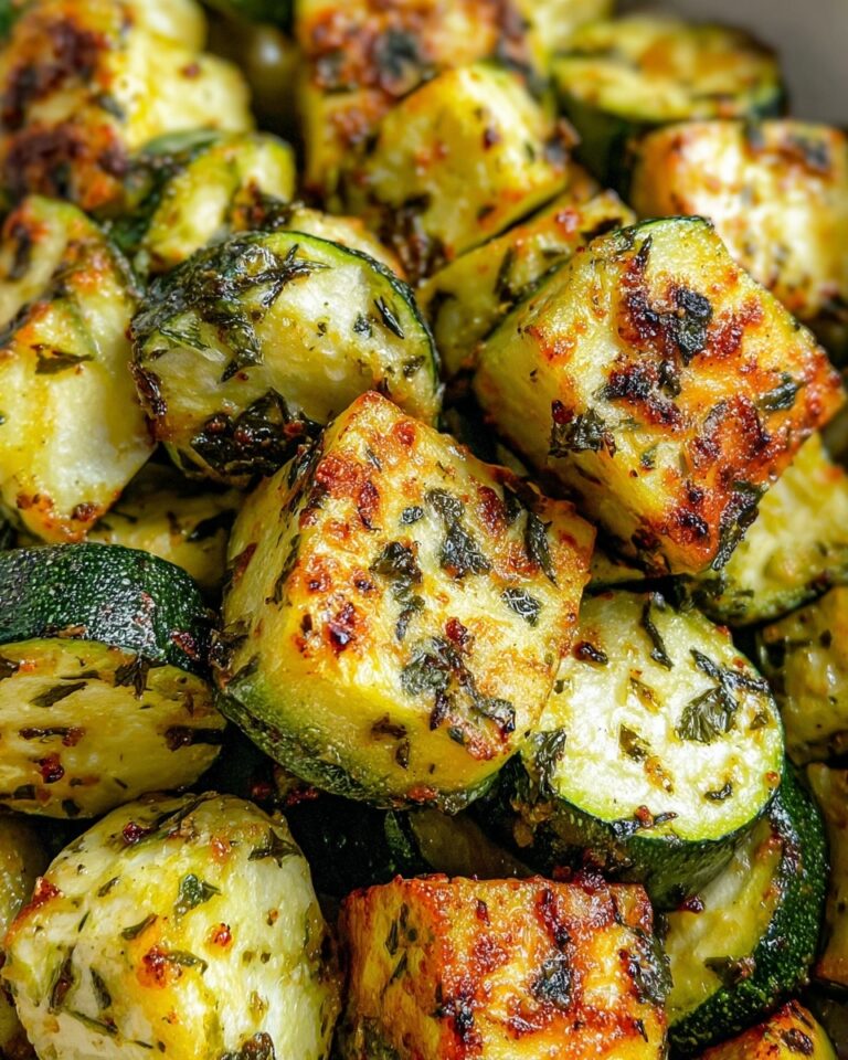 Crispy Air Fryer Zucchini Parmesan Recipe