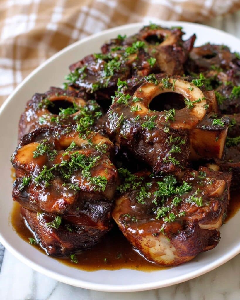Slow Cooker Spiced Beef Shanks with Rich Glaze Recipe