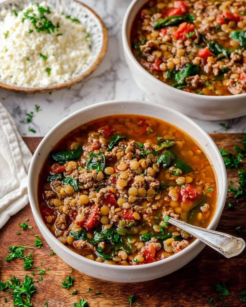 Slow Cooker Sausage Lentil Soup Recipe
