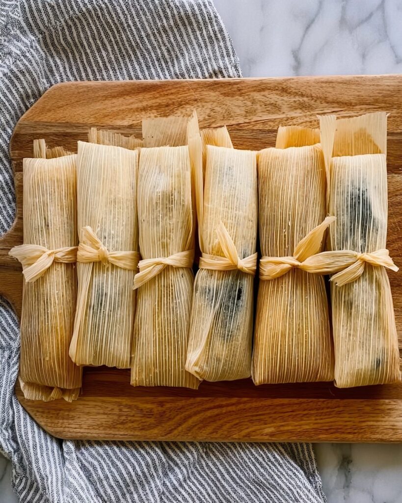 Tamales de Rajas Recipe