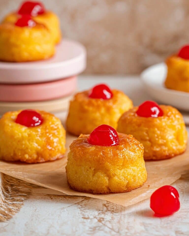 Pineapple Upside Down Cupcakes Recipe