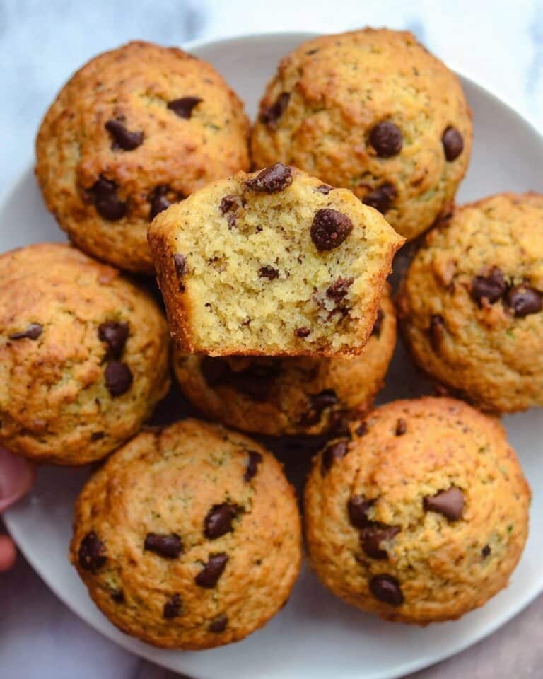 Healthy Zucchini Muffins with Greek Yogurt Recipe