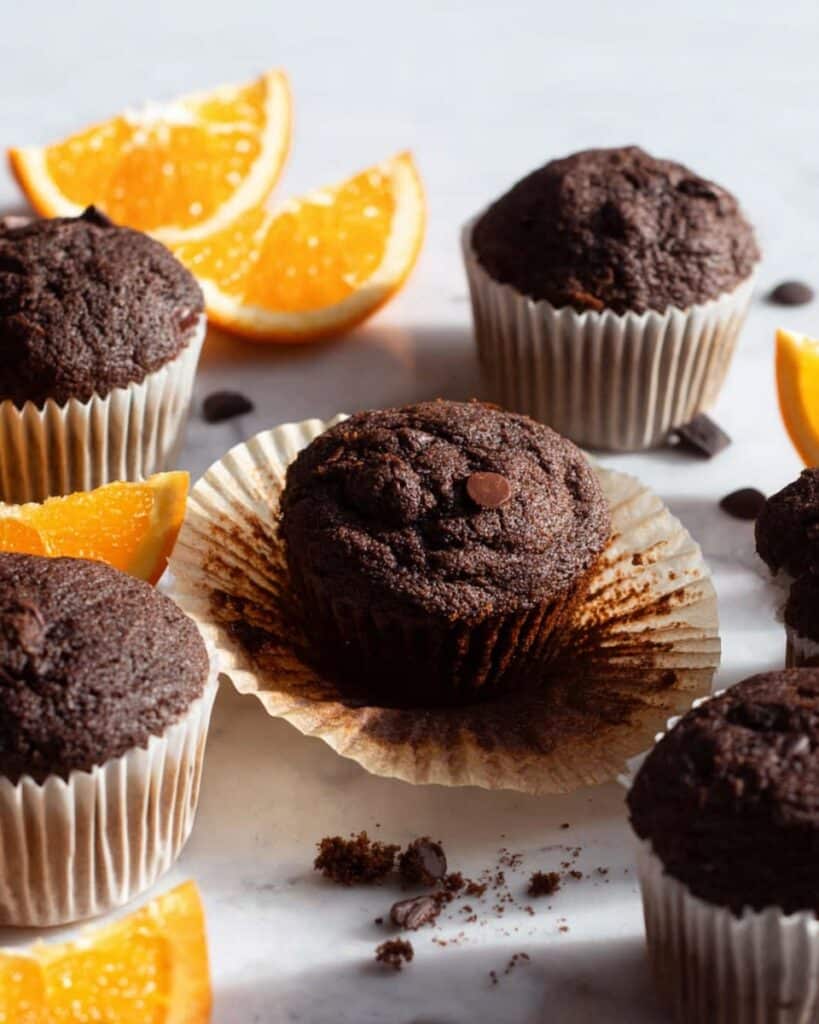 Sourdough Chocolate Zucchini Muffins Recipe