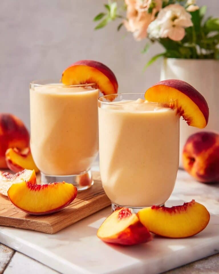 Banana Peach Smoothie Recipe